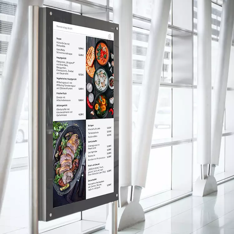 Digital signage system from kamasys: Input monitor